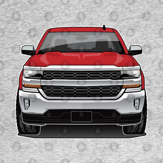 2018 Chevy 1500 Pick up Red by RBDesigns